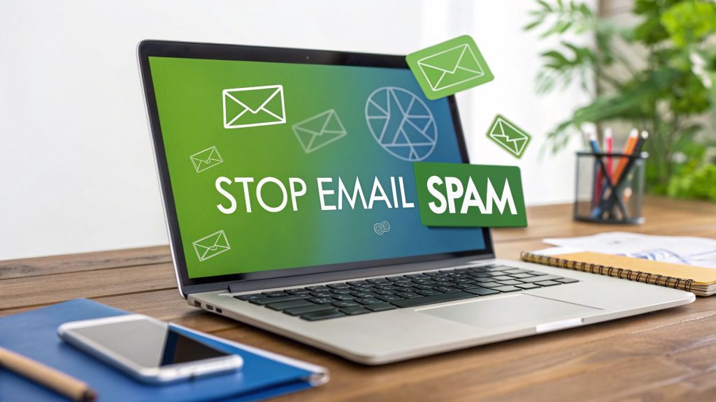 Your Guide to Stopping Email Sign Up Spam for Good